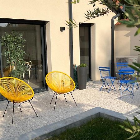 Villa Gaia - 2 Suites Lits King Size Et Salles De Bain Privatives - Parking Prive - 10 Minutes Eurexpo - Aeroport - Groupama Stadium Genas Bagian luar foto